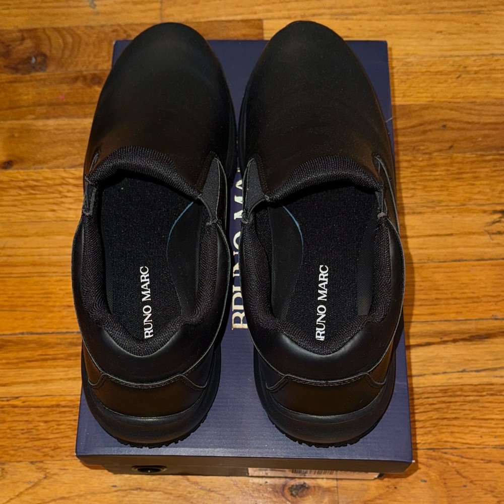 Bruno Marc Men's Black Loafers